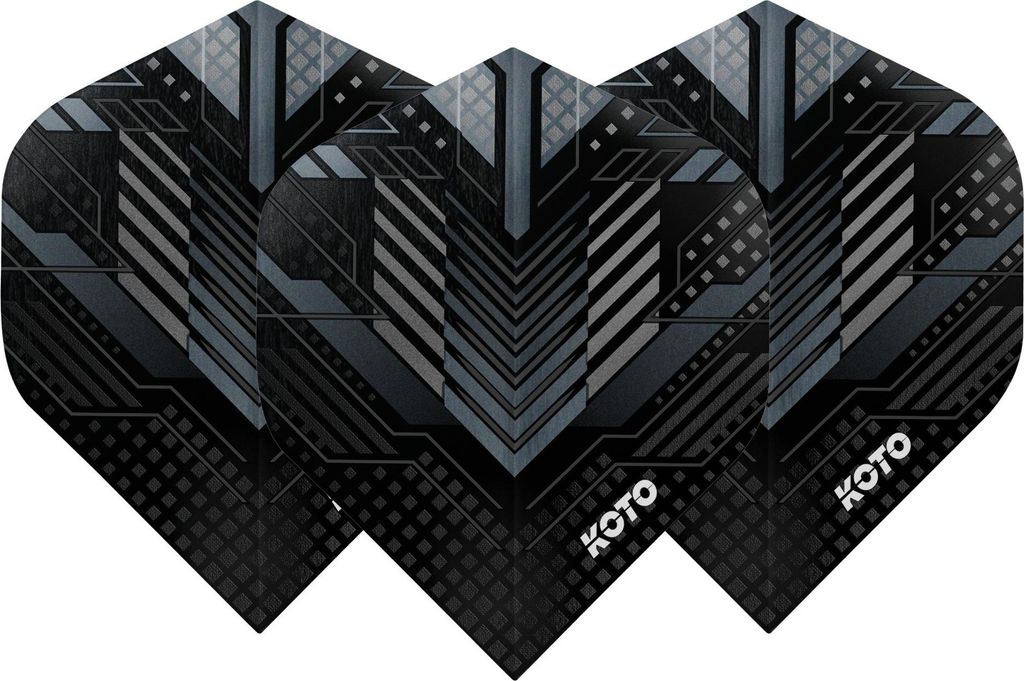 KOTO ZIZ-Matrix NO2 Grey - Dart Flights