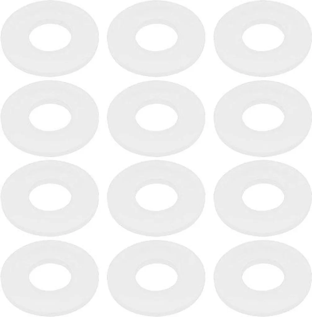 Anti-corrosion : Joints nylon transparents 6x14 mm pour vis - 50 pièces