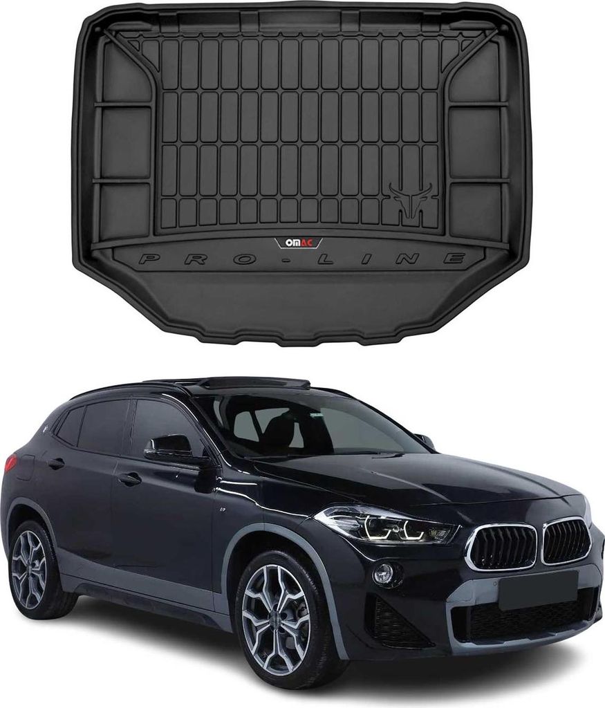 OMAC Gummi Kofferraumwanne für BMW X2 F39 2018-2023 untere Produktbild 