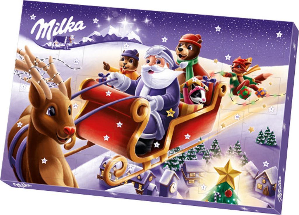 Milka Adventskalender 200 g Produktbild 