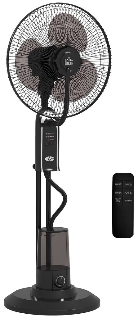 Ventilátor HOMCOM s vodným chladením a zvlhčovačom vzduchu, Obrázok produktu 