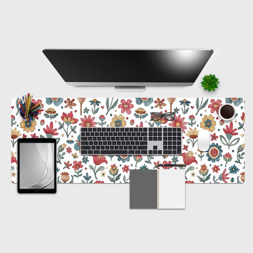 Giallobus - Fantasie - 120L x 40B cm - Vinile - 83 - Flowers