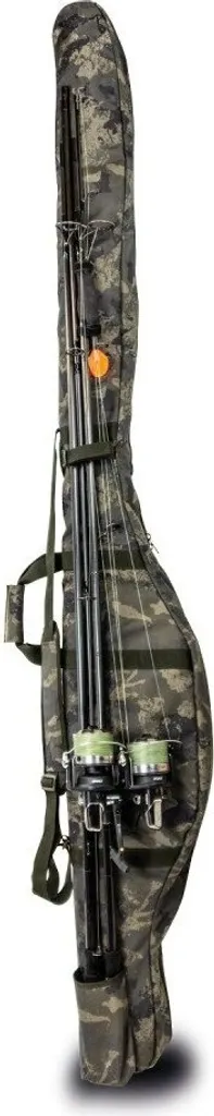 Solar Undercover Camo 3+2 Rod Holdall 12ft Fourreau de Canne Pêche