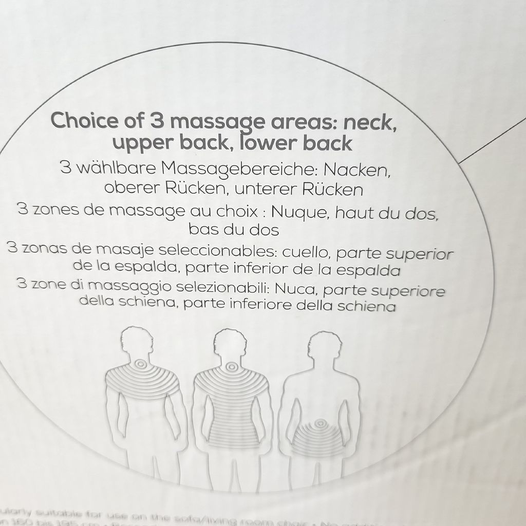 Beurer MG 330 grey Shiatsu-Massagesitzauflage Produktbild 14