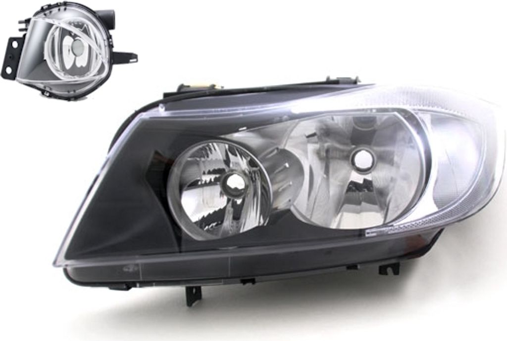 Johns, Scheinwerfer Halogen passend für BMW 3er E90 E91 01/2005-08/08 H7 H7 Li. + Nebel 63116942747 63176948373 6948373