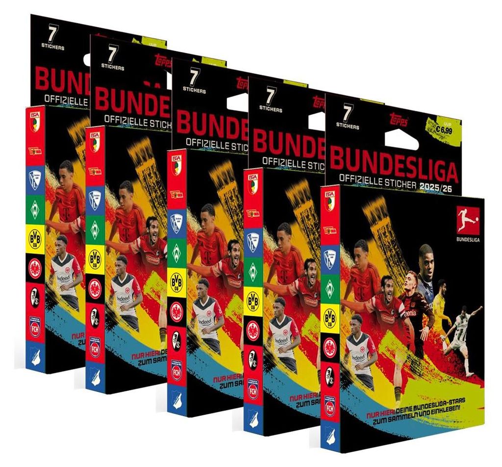 Adesivi da collezione Topps Bundesliga 2025/2026 - 5 Immagine del prodotto 