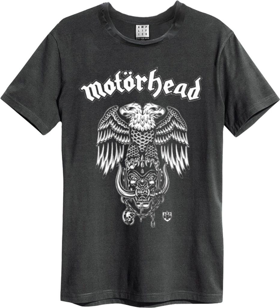 Amplified - "Hiro" T-Shirt für Herren/Damen Uni GD902 (XS) (Holzkohle)