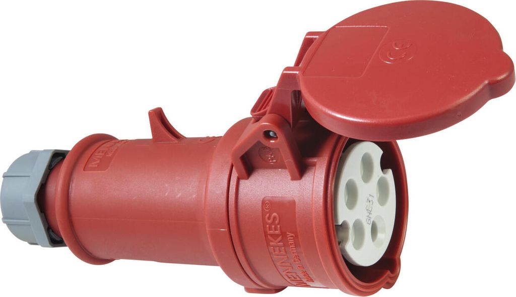 MENNEKES CEE Kupplung 16A 5pol rt (30236340) Image du produit 