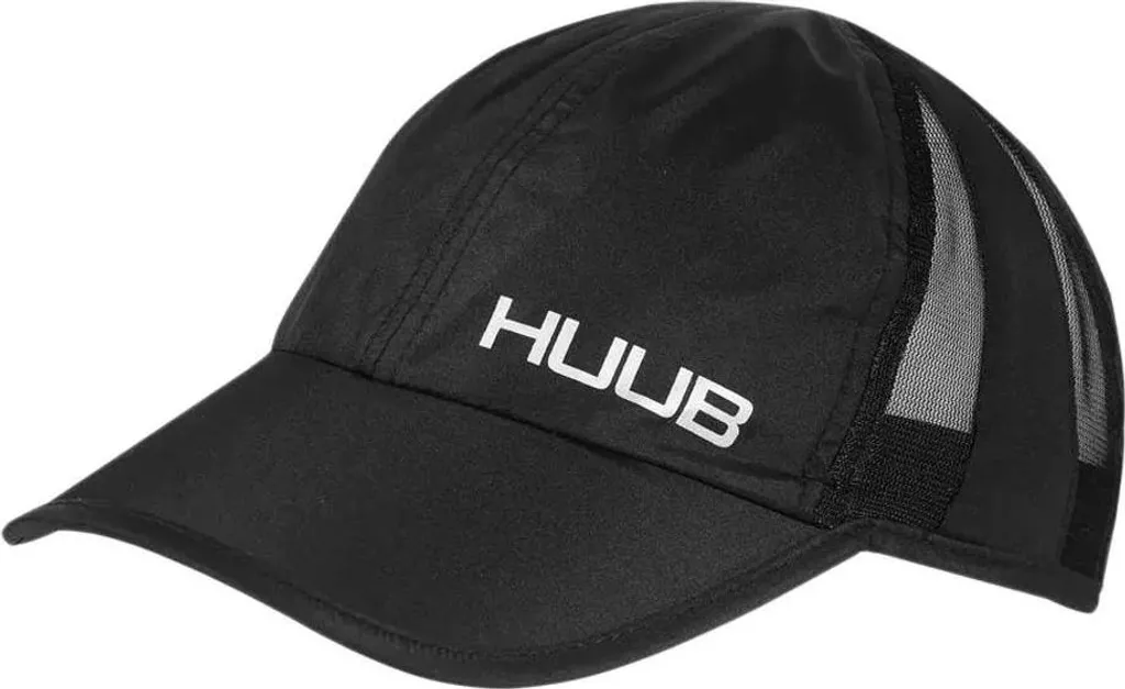 Huub Race II Casquette de Triathlon Noire Réglable Taille Unique Homme