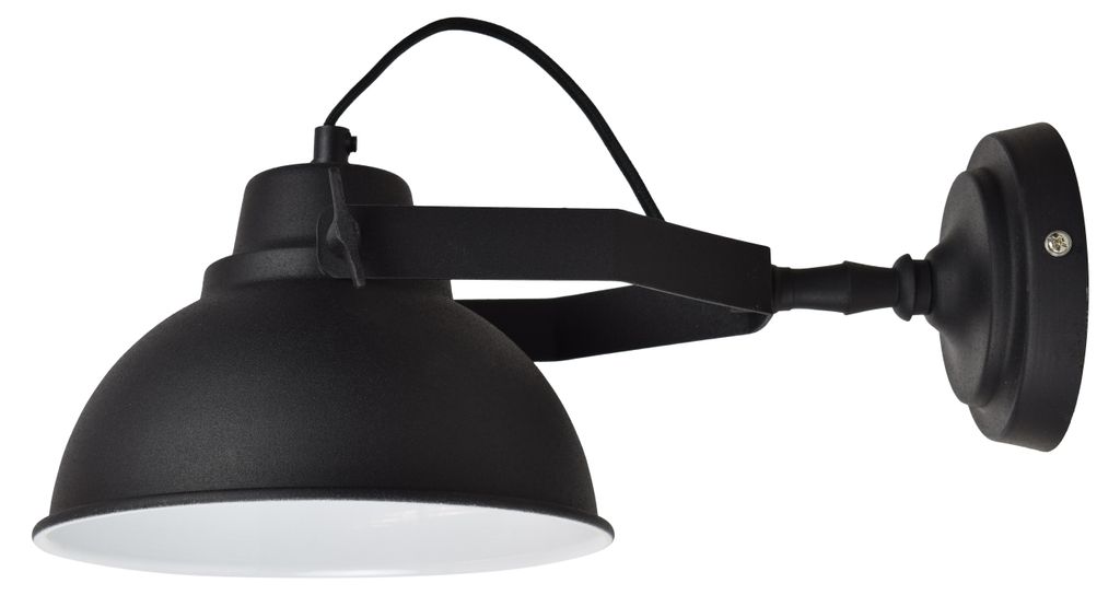Wandleuchte Urban ø20cm. vintage schwarz