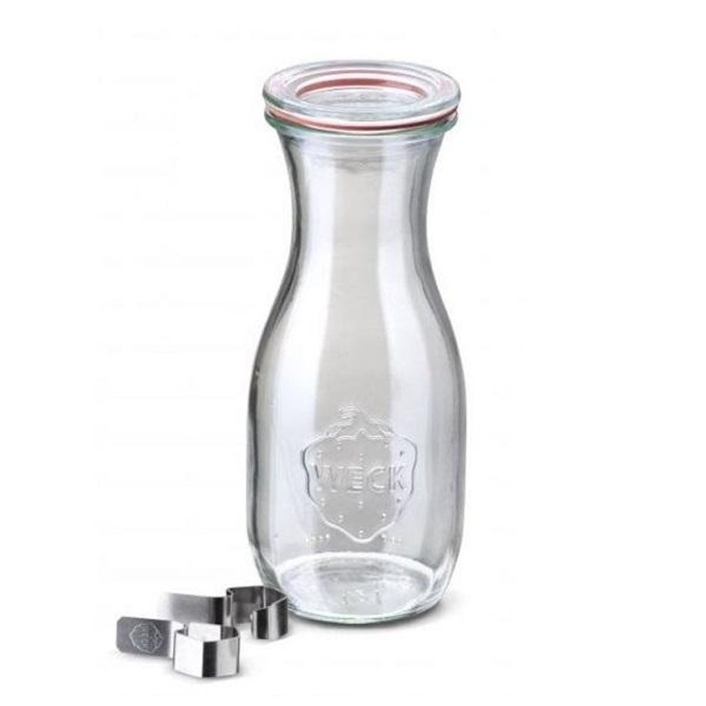 6x skleněná láhev Weck s víčkem Láhev 500 ml / 0,5 l Obrázek produktu 