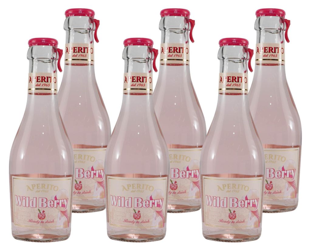 Aperito Wild Berry Cocktail (24 x 0,2L) Produktbild 