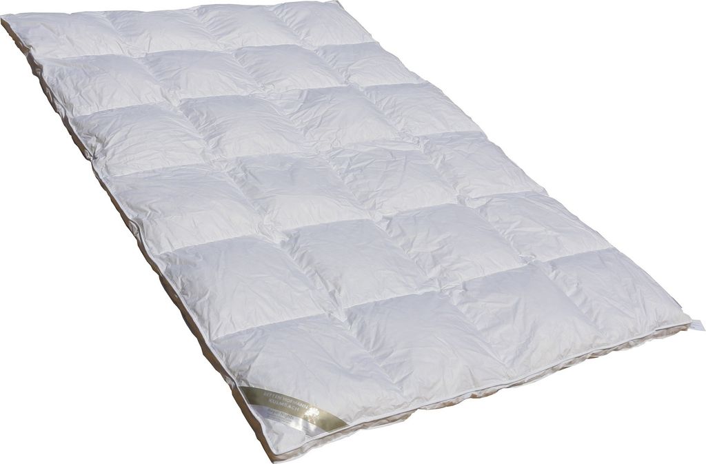 Betten Hofmann White Sibiria Schneegänseflaum Daunendecke mit Außensteg 6x7 240x220 cm