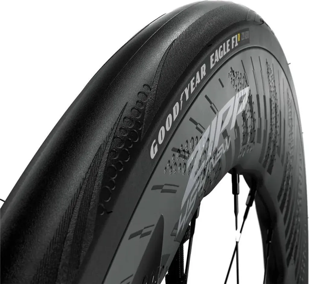 Pneu Route Zipp Eagle F1 R Z29 Tubeless 700x29 Argent Anti-Crevaison