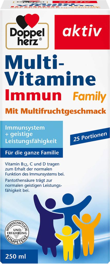 Supplement, Doppel Herz, Multi-Vitamin-Familie, trägt zum Produktbild 