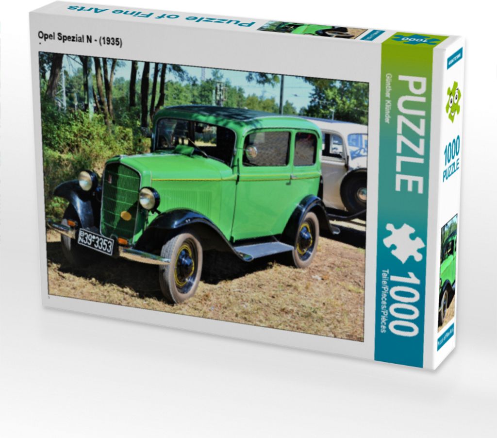 CALVENDO Puzzle Opel Spezial N - (1935) | 1000 Teile Lege-Größe 64x48cm Foto-Puzzle für glückliche Stunden