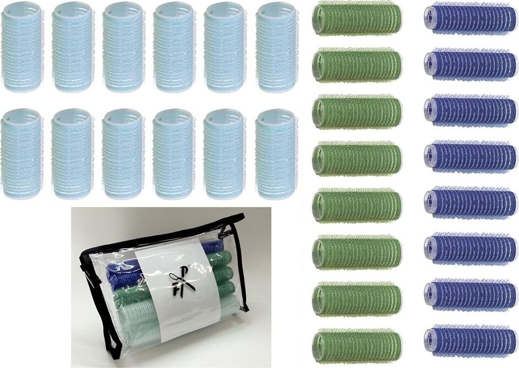FP Haftwickler-Set 31 tlg. 3 Größen - mit Kosmetiktasche Produktbild 