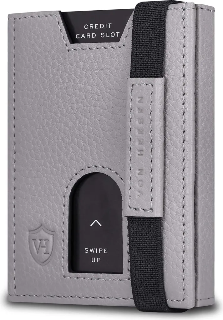 Portafoglio con blocco RFID, confezione da 3