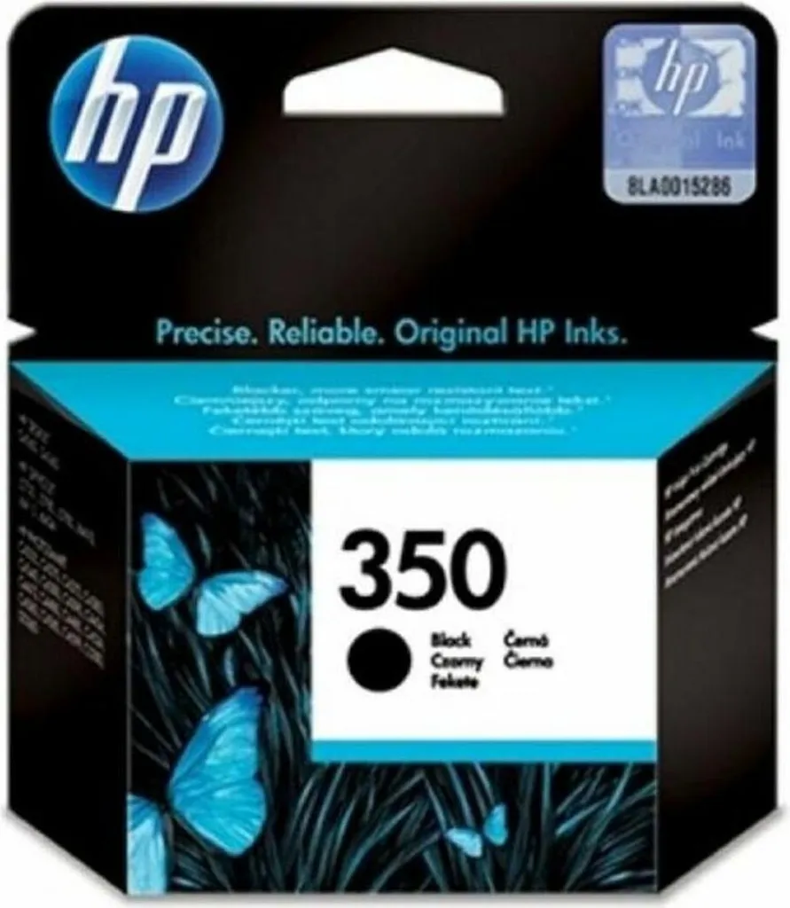 Cartuccia HP 350 Nero Originale - Stampa Foto e Documenti senza Sbavature