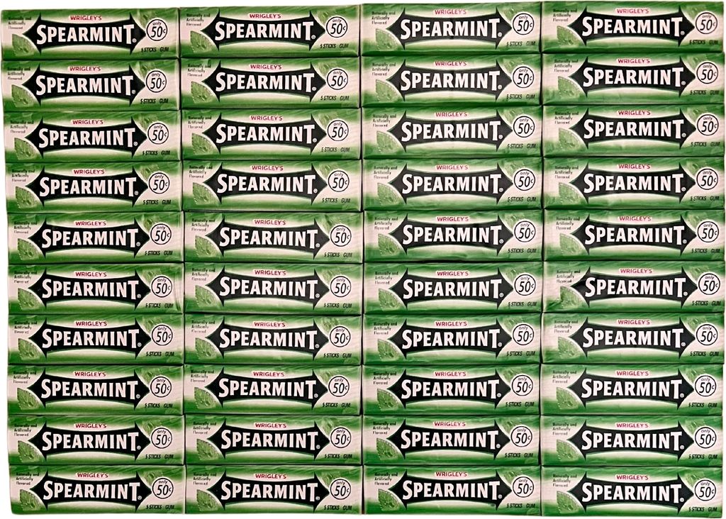 Žvýkačky Wrigley's Spearmint 200 kusů (40x5 proužků) Obrázek produktu 2