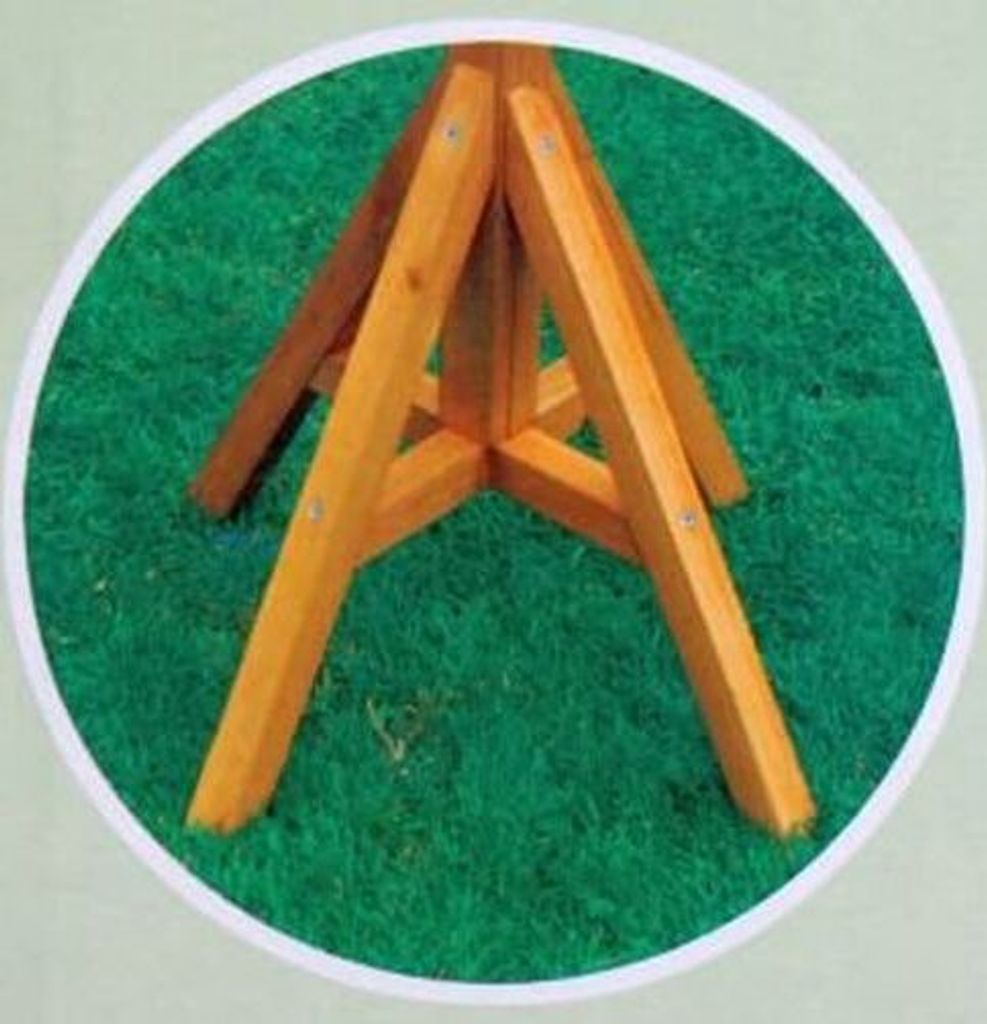 Vogelhaus Vogelfutterhaus mit Ständer aus Holz 112 cm x 31 Produktbild 4