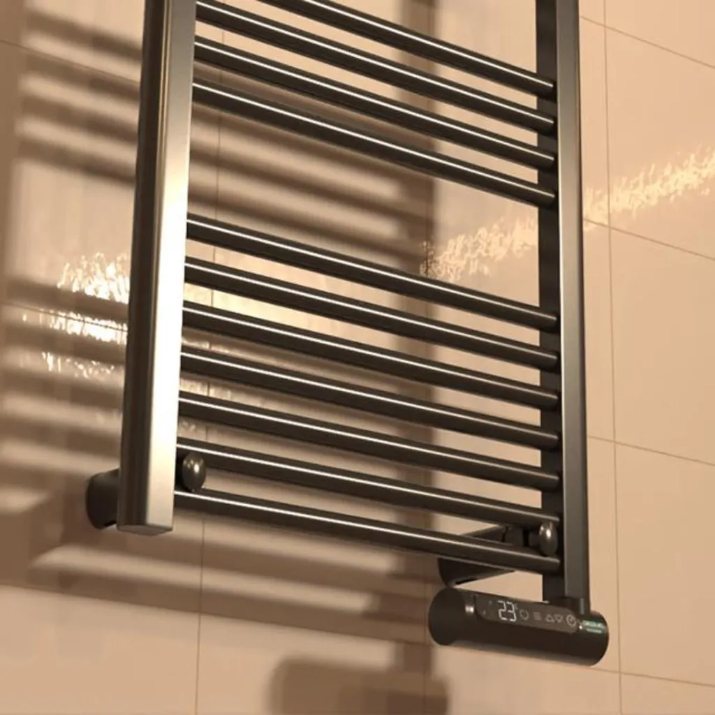 Cecotec Readywarm 9100 Smart Noir - Sèche-serviettes Électrique 500W