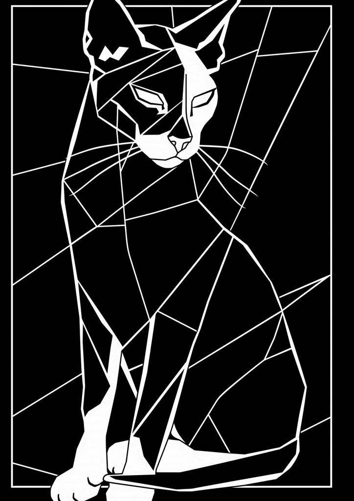 Plakat 21x29,7cm Aus dem Rahmen fallen