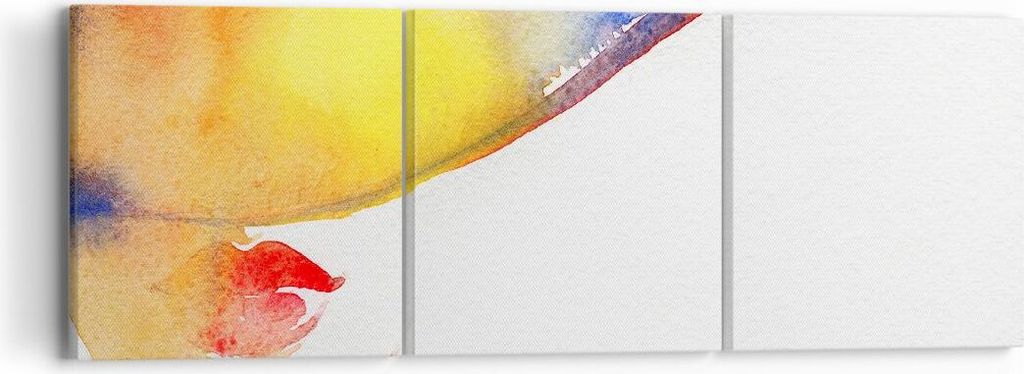 Bild auf Leinwand - Leinwandbild - Modell modern schön Design - 90x30cm - Wand Bild - Wanddeko - Leinwanddruck - Bilder - Kunstdruck - Wanddekorat...