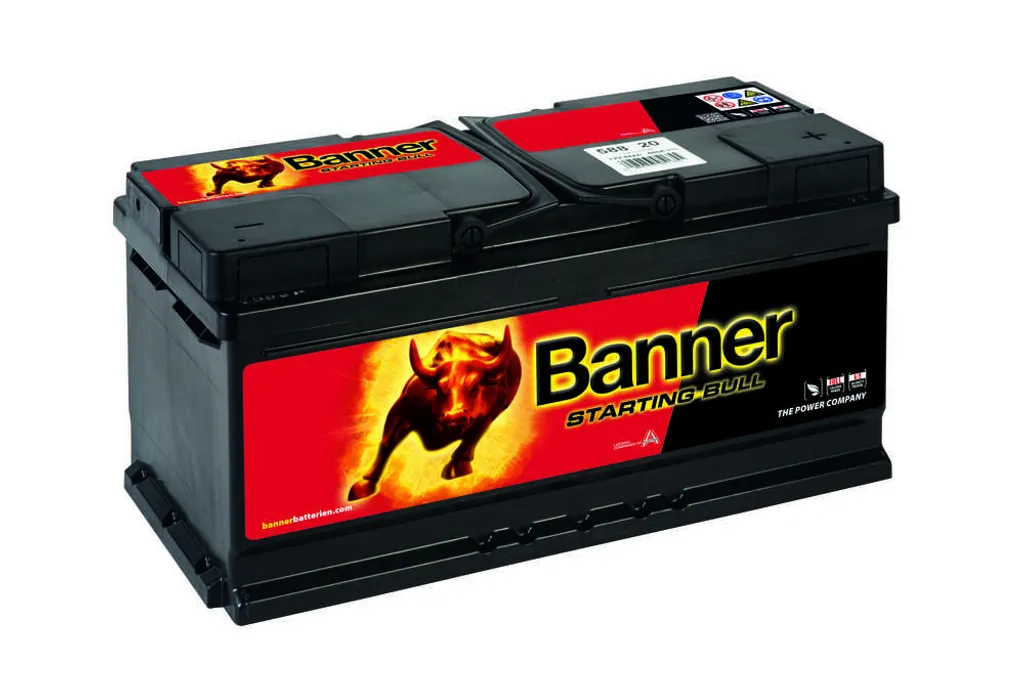 Batterie Banner Starting Bull 588 20 88Ah 12V contre les pannes d'hiver