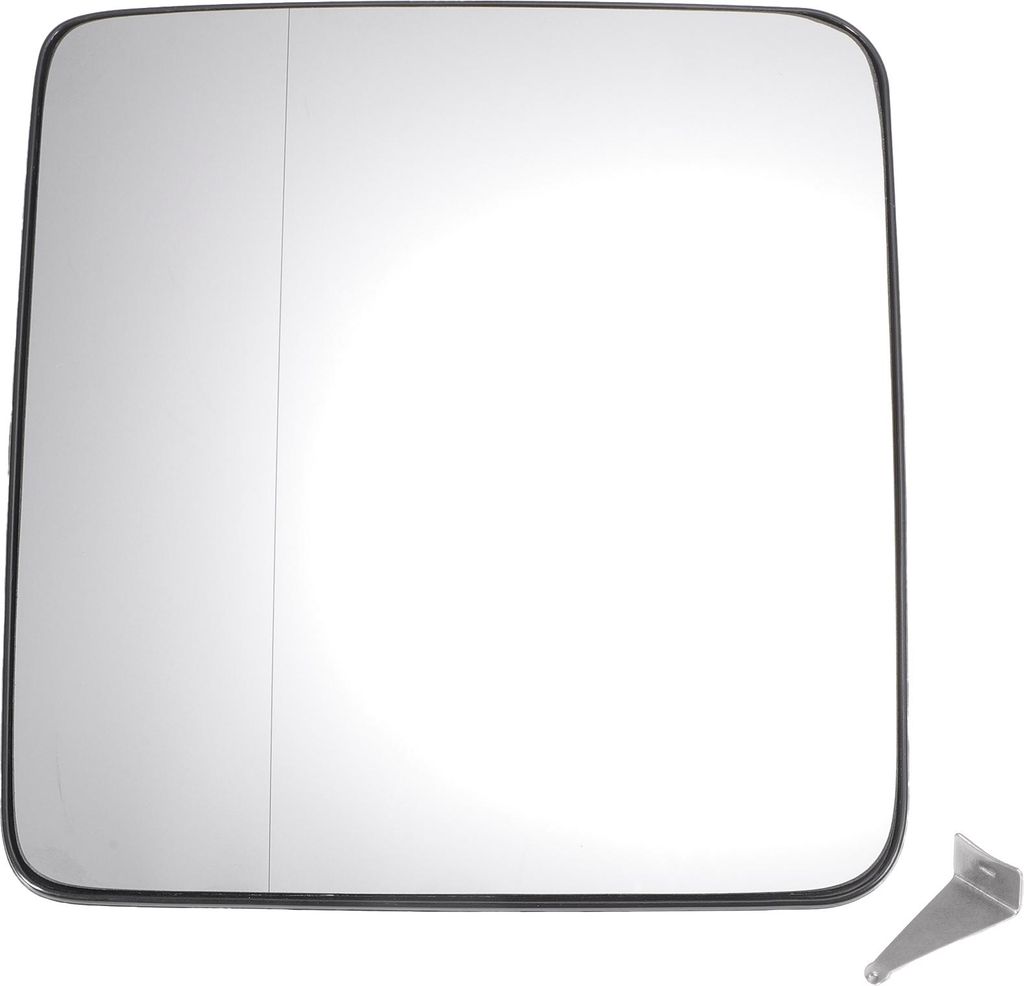 Ersatz für beheiztes linkes Seitenspiegelglas mit Trägerplatte für Jeep Wrangler JK 2018,für Jeep Wrangler 2011-2017