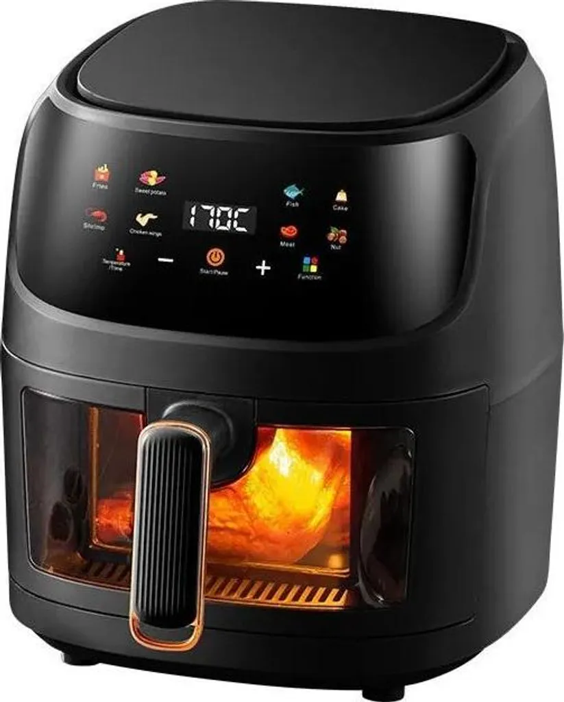 Air Fryer Professionale 8 Litri 2400W - Potenza e Precisione EU