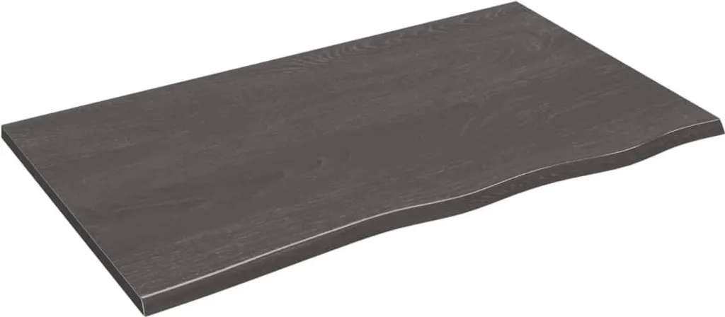 Offerta SYFAX Mensola Rovere Massello 100x60x2 Marrone Scuro Prezzo Top
