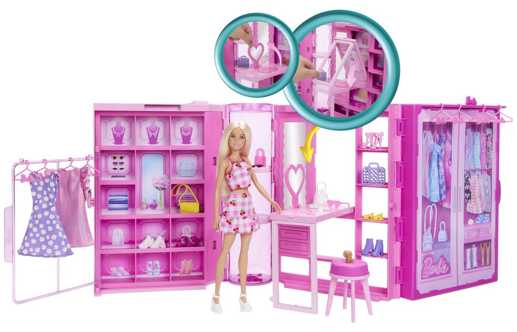 Barbie Fashion Fun Dream Placard Et Poupée Image du produit 