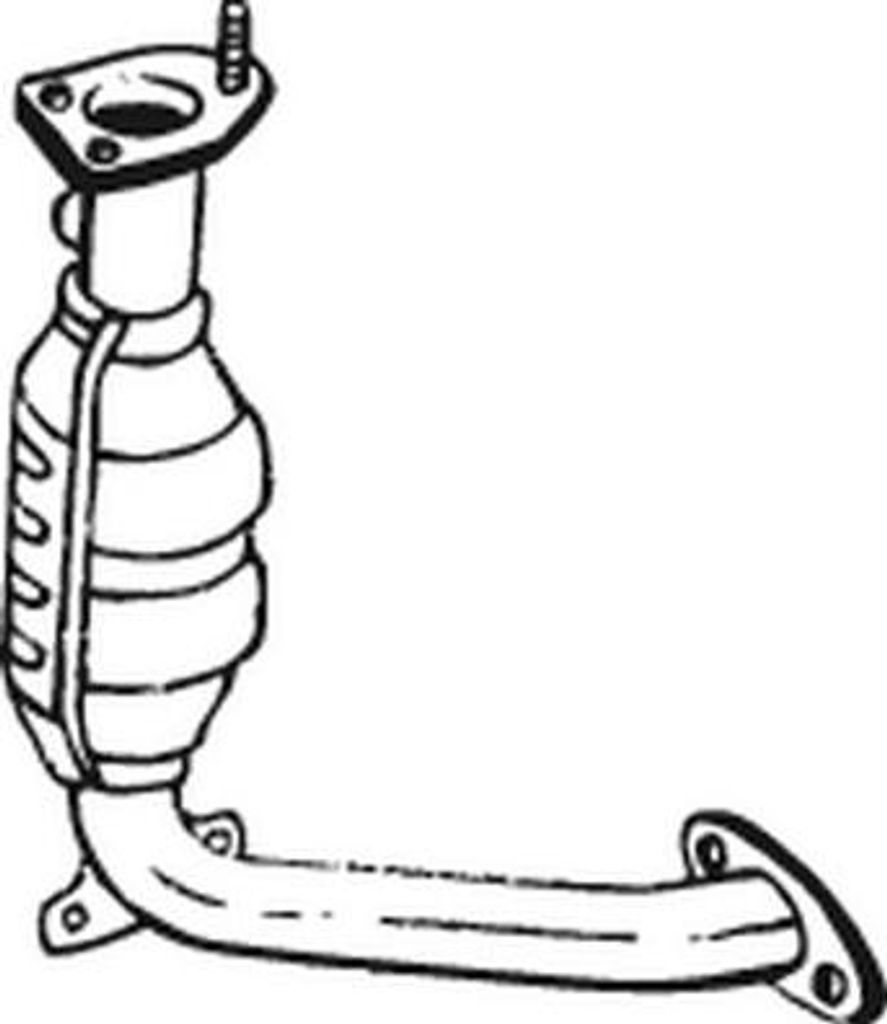 BOSAL 099-276 Katalysator OE 1067700 kompatibel mit Focus