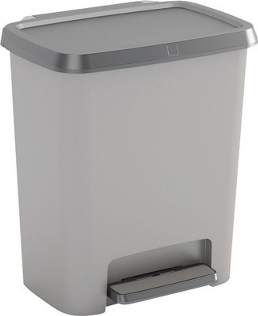 Odpadkový koš Copmpatta, 25 l, šedý Obrázek produktu 