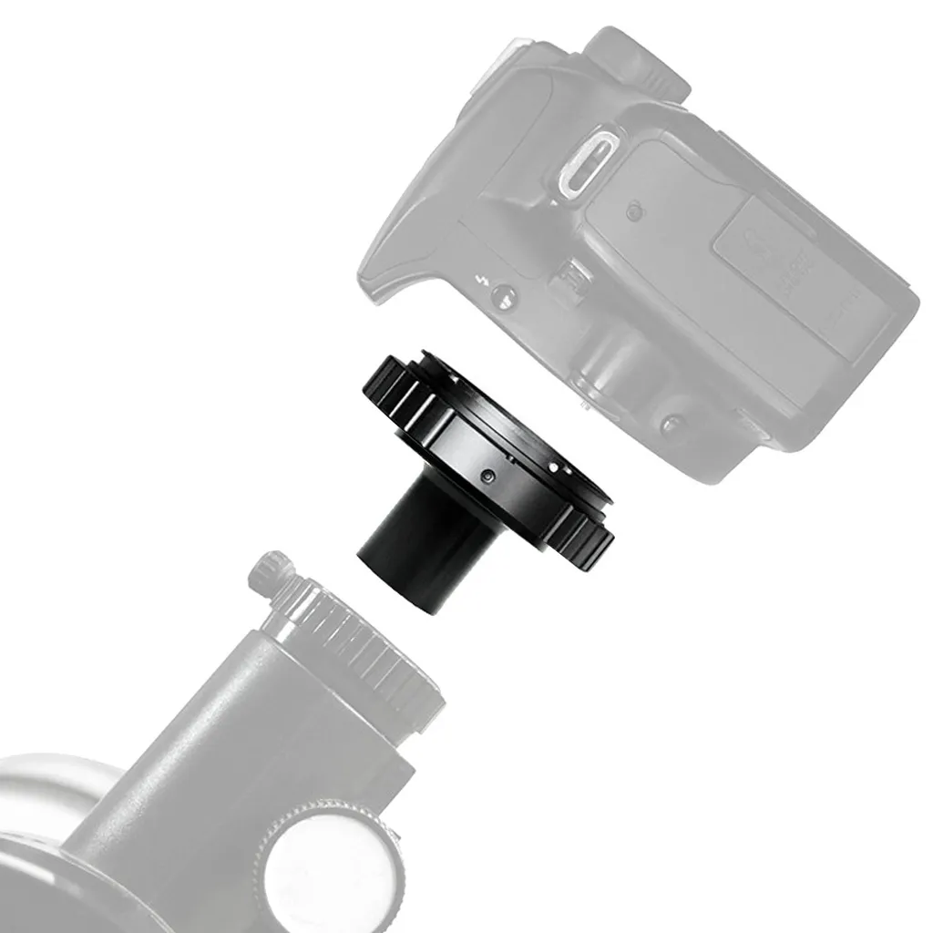 Adattatore per Microscopio Metallo e Telescopio - Precisione CNC - 6