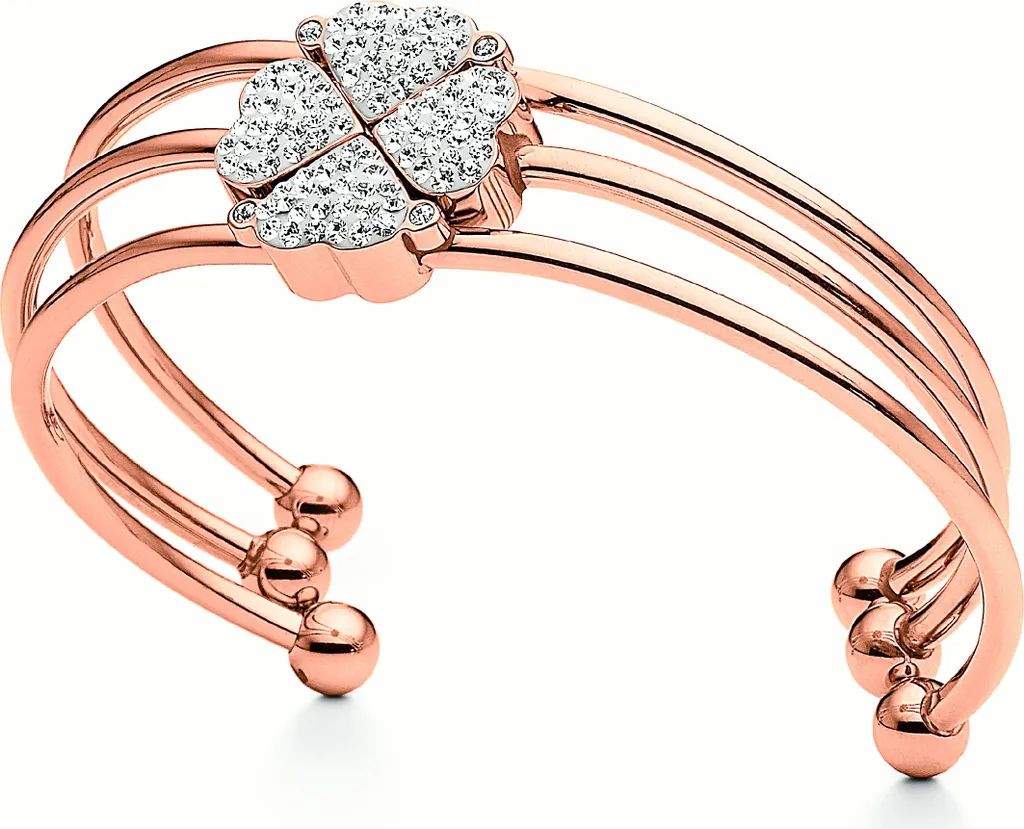 Folli Follie 3B0T041RC Bracciale Donna Oro Rosa 16cm | Outlet Online