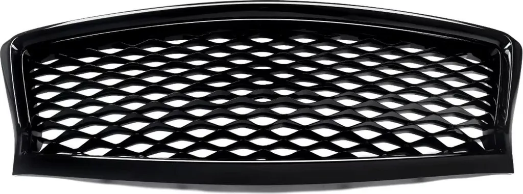 Cache Supérieur Calandre Avant pour Infiniti Q50 2018-2022 Noir Brillant