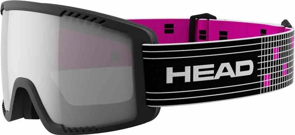 Head Contex Youth Junior-skibrille Schwarz Fmr Silver/CAT2 Jungen,Mädchen Schwarz Fmr Silver/CAT2
