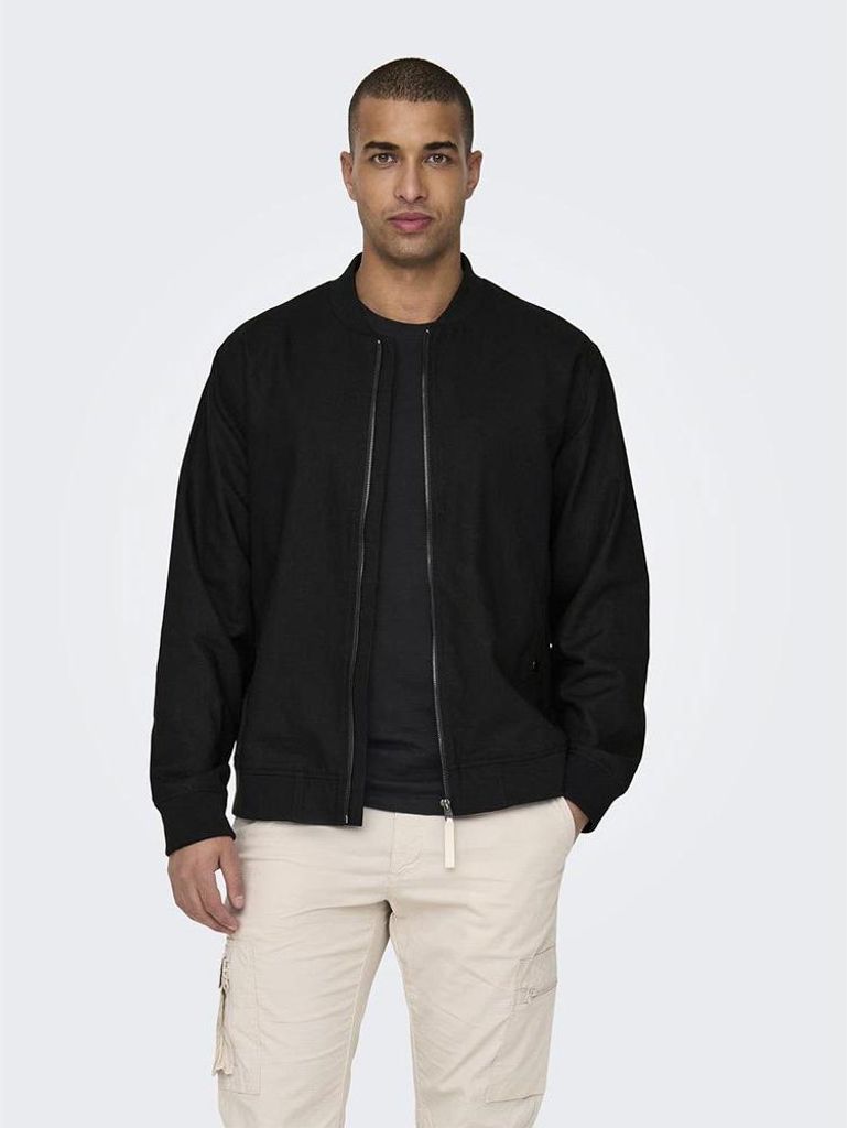 Only & Sons Kent Otw Jacke Schwarz L Herren Schwarz L