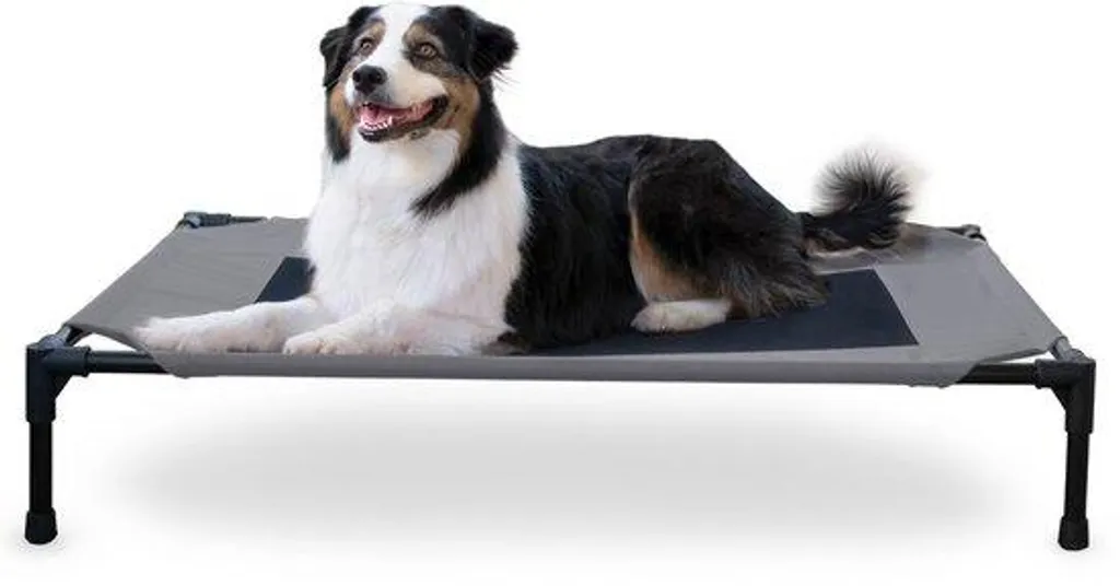 Couchage extérieur pour chien surélevé - Hamac d'été spécial Grands Chiens
