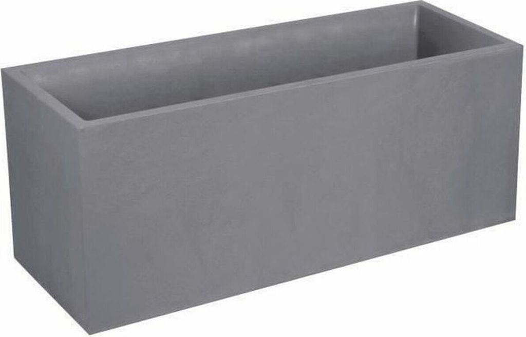 OSAKA Blumentopf Rund – Grau, 30 Cm, Mit Wasserspeicher, Made In France