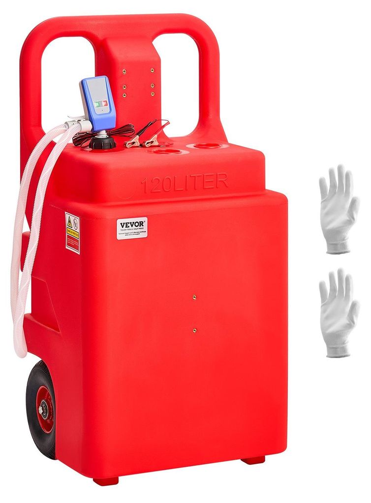Carrello portacarburante VEVOR, serbatoio da 121 l con Immagine del prodotto 