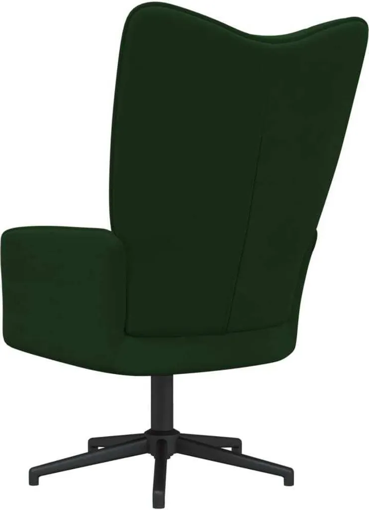 Offerta Poltrona Relax Velluto Verde vidaXL - Qualità e Prezzo - 11