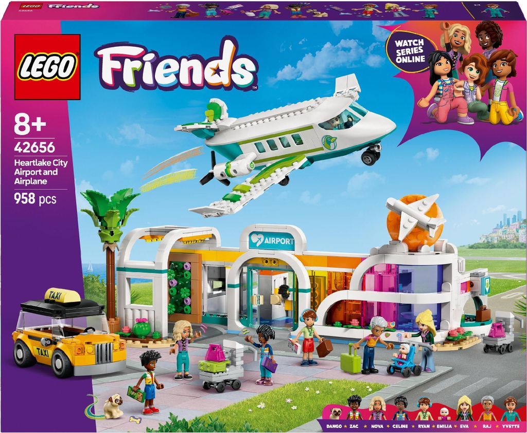 LEGO Friends - Heartlake City Airport and Airplane Immagine del prodotto 