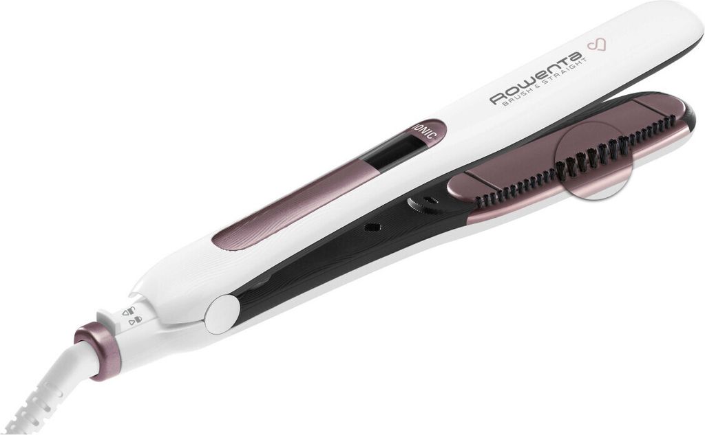 Rowenta Premium Care SF7510 Hair Straightener with Integrated Natural Comb Ionic Function