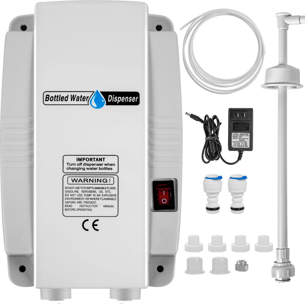 BuoQua elektrischer wasserspender pumpe mit einzelne Schlauch Elektrische Trinkwasserpumpe 35W Elektrische Wasserspenderpumpe 40 psi trinkwasser Pu...