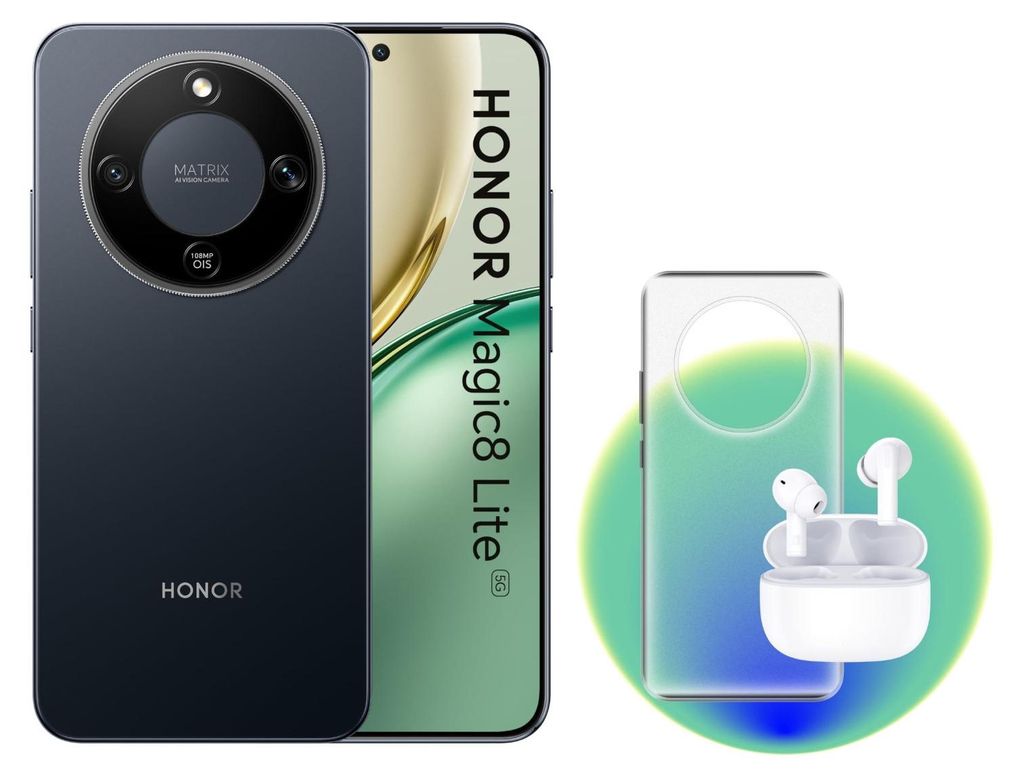 Honor Magic8 Lite 5G, 17,2 cm (6.79"), 8 GB, 256 GB, 108 Produktbild 
