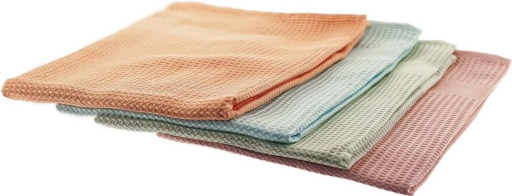 4er Set Reingungstücher 60 x 40 cm - streifenfrei & saugstark