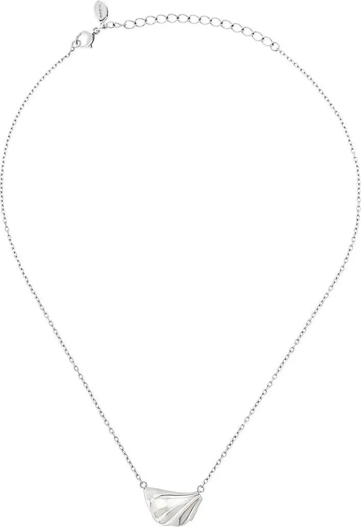 Bijou Collier Femme Breil TJ3549 en Maille Acier Design Italien